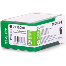 Lexmark 71B20K0 schwarz