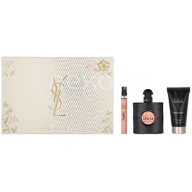 YVES SAINT LAURENT Black Opium Eau de Parfum 50 ml + EdP 10 ml + Body Lotion 50 ml Geschenkset