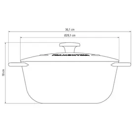 Tramontina Trento Bräter 28 cm