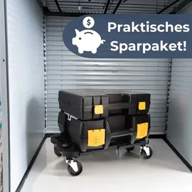 GarPet 4x Transportroller Rollbrett Transportrollen Rollbrett Werkstatt Pflanzen Rollbretter Transport Möbelrollen flach Pflanzenroller eckig