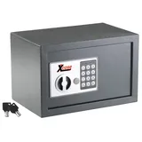 Xcase Stahlsafe mit digitalem Schloss, 12 Liter
