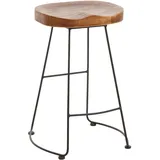 MCW Barhocker N25  Höhe: 2er Set Braun