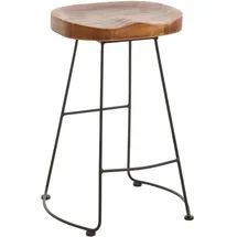 MCW Barhocker N25  Höhe: 2er Set Braun