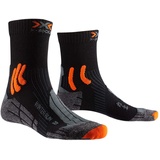 X-Socks Winter Run 4.0 Laufsocken black/dark/grey/melange/x-orange 35-38
