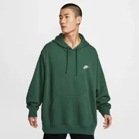 Nike Herren Sweatshirt Club Fleece" mit Kapuze, FIR/FIR/White XL
