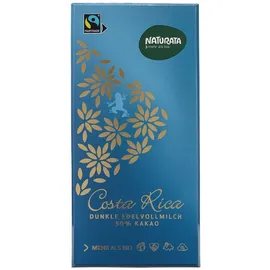 Naturata Costa Rica dunkle Edelvollmilch Schokolade 100 g