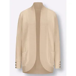 Casual Looks Strickjacke beige 44
