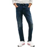 Tommy Hilfiger Austin Ai0255 Slim Tapered Fit Jeans Denim Dark 34 30