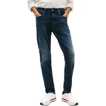 Tommy Hilfiger Austin Ai0255 Slim Tapered Fit Jeans Denim Dark 34 30