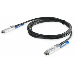 DIGITUS DN-81601 100G QSFP28 Direct Attach Cable Bis zu 28.3125Gbps Datenrate je Channel 1m