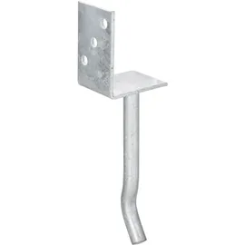 GAH Alberts L-Pfostenträger 80 x 200 mm Stahl feuerverzinkt