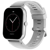 DCU TECNOLOGIC Curved Glass Pro BT 46 mm Kunststoffgehäuse grau Silikonarmband grau One Size