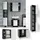 Vicco Fynn 30262 3-tlg. anthrazit/weiß