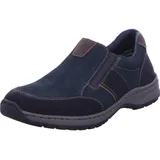 Rieker Herren Slipper in Blau, Größe 45