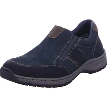 Rieker Herren Slipper in Blau, Größe 45