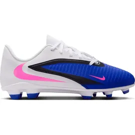 Nike Phantom 6 Low Club FG/MG Kinder Racer Blue/Weiß/Pink Blast 35