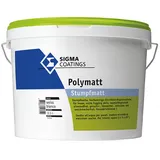 Sigma Polymatt 12,5L weiss, Hochwertige, doppeldeckende Kunststoffdispersionsfarbe für innen lösemittel- und weichmacherfrei, emissionsarm und schadstoffgeprüft