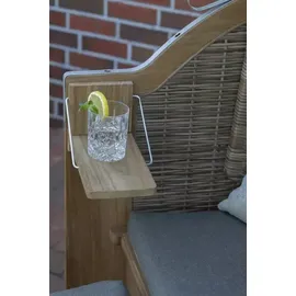 deVries Strandkorb deVries PURE® Wave XL PE griseum Des. 474