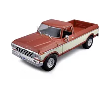 MAISTO Ford F150 Pick-Up 1979, braun/crème 1:18 Modellauto
