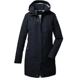 KILLTEC Damen KOS 93 WMN PRK 2 1/2 Lagen Funktionsparka/Parka mit abzippbarer Kapuze, dunkelnavy, 38