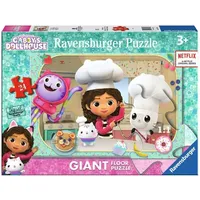 Ravensburger Kinderpuzzle 03178 - Gabbys Kochkünste - Bodenpuzzle mit 24 großen Puzzleteilen, für kleine Gabby-Fans ab 3 Jahren