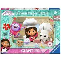 Ravensburger Kinderpuzzle 03178 - Gabbys Kochkünste - Bodenpuzzle mit 24 großen Puzzleteilen, für kleine Gabby-Fans ab 3 Jahren