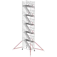 Altrex Treppengerüst RS Tower 53-S Aluminium Safe-Quick mit Holz Plattform 12,20m AH 2,45x1,85m