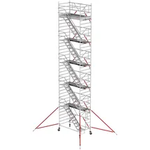 Altrex Treppengerüst RS Tower 53-S Aluminium Safe-Quick mit Holz Plattform 12,20m AH 2,45x1,85m