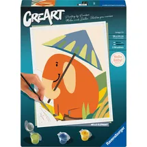 Ravensburger 23902 CreArt - Hello Elephant, Malen nach Zahlen Set