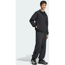 adidas Soft Lux Track Top Herren Schwarz M