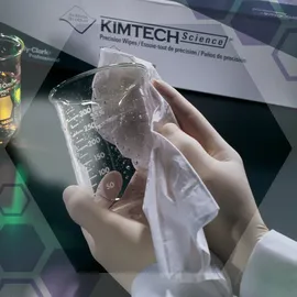 Kimberly-Clark KIMTECH Science Präzisionstücher, weiß, 30 x 30 cm 15 196 Bl.)