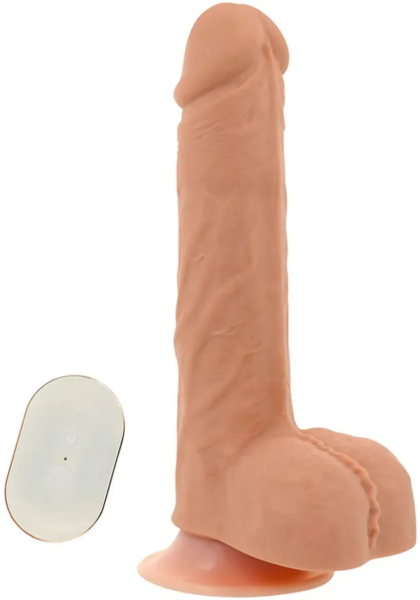 Naturdildo mit Heizfunktion und Fernbedienung 1 St