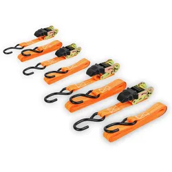 LAS Spanngurt 10301, 4 Stück, 500x2,5 cm, 250 daN