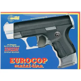 Schrödel - Spielzeugpistole - Euro-Cop, 13 Schuss, Box