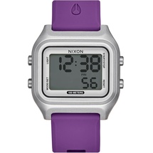 Nixon Unisex Digital Quarz Uhr mit Silikon Armband A1399-5232-00