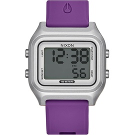 Nixon Unisex Digital Quarz Uhr mit Silikon Armband A1399-5232-00