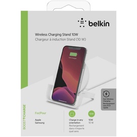Belkin BoostCharge Wireless Charging Stand 10W weiß