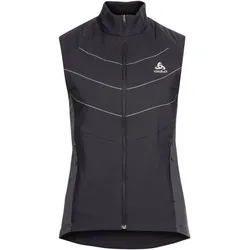 ODLO Damen Laufweste Run Easy S-Thermic, black, XL