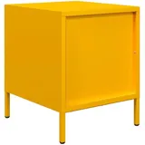 vidaXL Nachtschrank 2 Stk. 35 x 39 x 43,5 cm Senfgelb