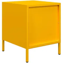 vidaXL Nachtschrank 2 Stk. 35 x 39 x 43,5 cm Senfgelb