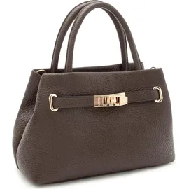 L.Credi Renate Schultertasche Polyurethan Brown