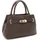 L.Credi Renate Schultertasche Polyurethan Brown