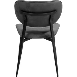 omg design Esszimmerstuhl Jona Stoff grau/schwarz