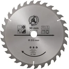 BGS Hartmetall-Kreissägeblatt Ø 315 x 30 x 3,0 mm 30 Zähne