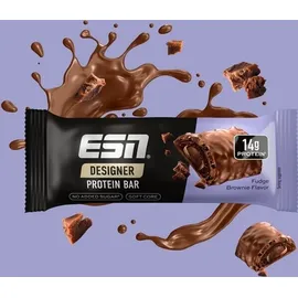 ESN Designer Proteinriegel Fudge Brownie 12 x 45 g