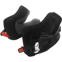 Nolan N100-5 Plus, Wangenpolster - Schwarz/Rot / 3XL /
