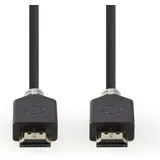 Nedis CVBW34000AT10. HDMI-Kabel 1 m, HDMI Typ A (Standard), Anthrazit