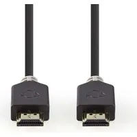 Nedis CVBW34000AT10 HDMI-Kabel 1 m, HDMI Typ A (Standard), Anthrazit