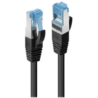 Lindy 47182 7.5m Cat.6A S/FTP LSZH Netzwerkkabel, schwarz