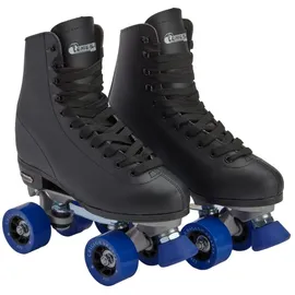 Chicago Skates Herren Classic Rollschuhe – Premium Black Quad Rink Skates, Größe 43 (CRS40510)